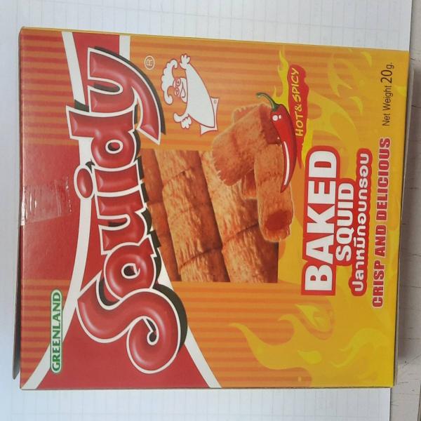 Baked Squid Hot & Spicy Flavour