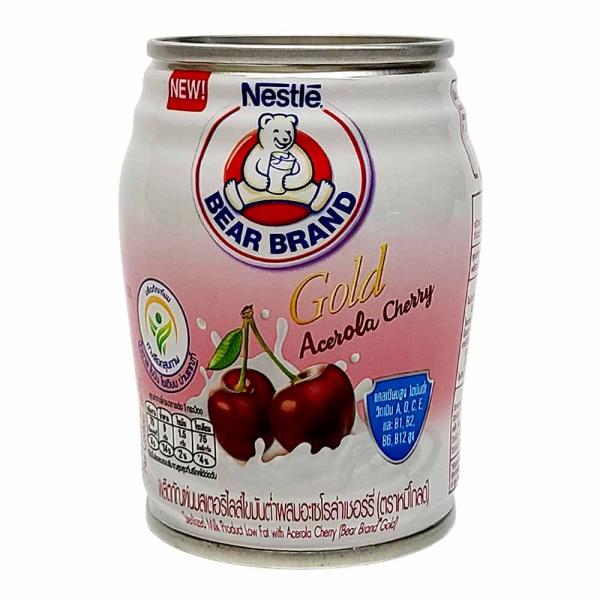 Sterilized Milk Product Low Fat with Acerola Cherry