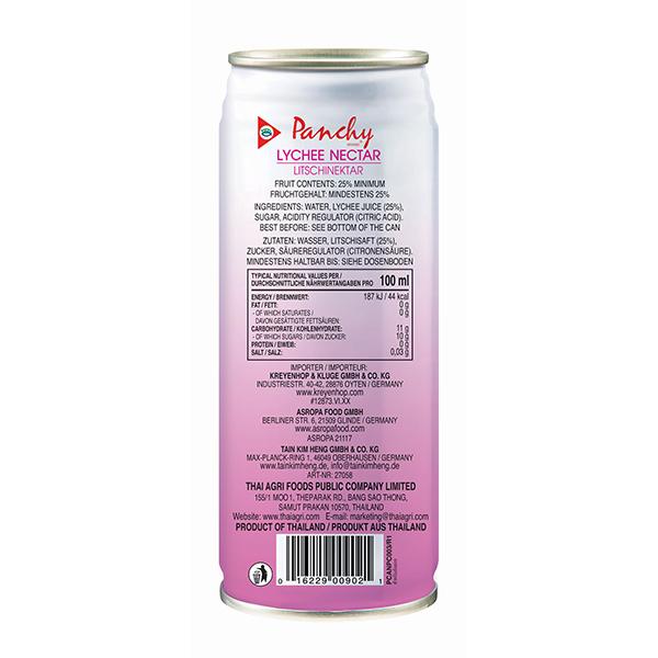 CANNED LYCHEE NECTAR