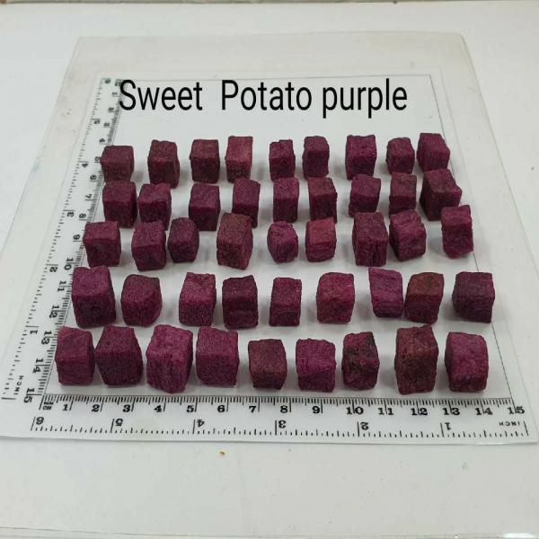 มันเทศสีม่วงทอดสุญญากาศ