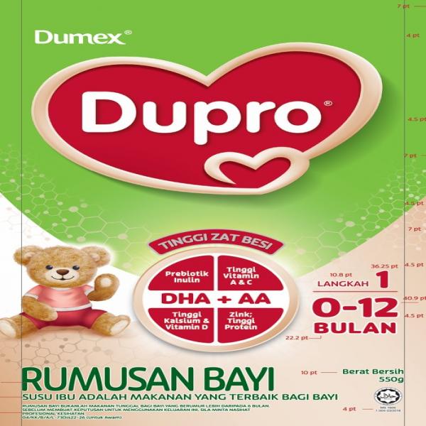 INFANT FORMULA (DUPRO 1) / RUMUSAN BAYI (DUPRO1)