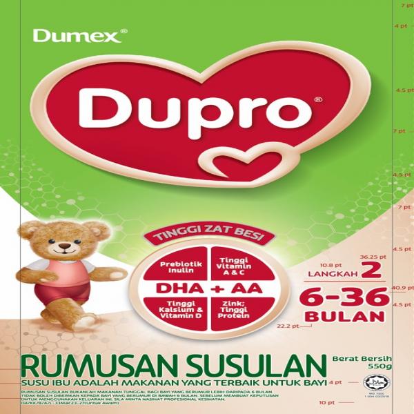 FOLLOW-UP FORMULA (DUPRO 2) / RUMUSAN SUSULAN (DUPRO 2)