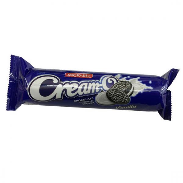 คุกกี้แซนวิชรสช็อกโกแลตสอดไส้ครีมกลิ่นวานิลลา