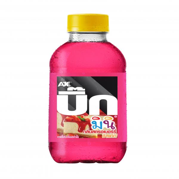 เครื่องดื่มอัดก๊าซ กลิ่นสตรอเบอร์รี่ชีสเค้ก