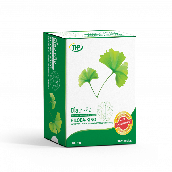 Biloba-King Soft Capsule Dietary Supplement Product (THP Brand)