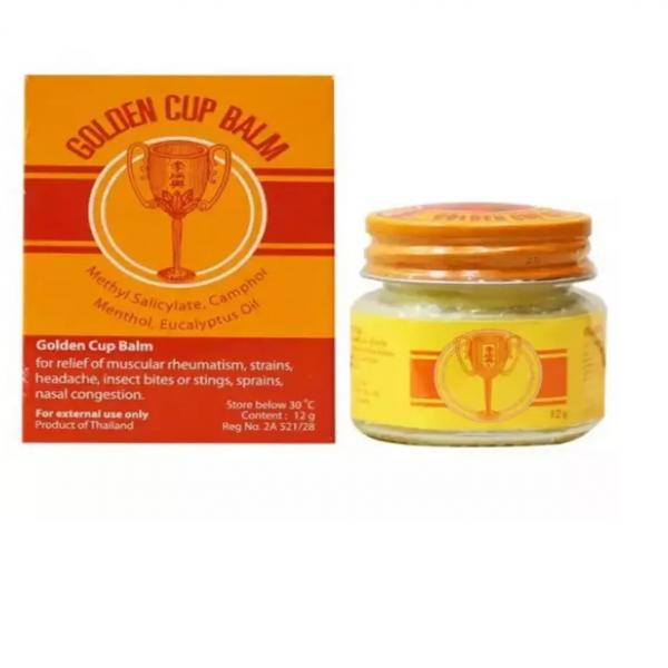 ยาหม่องตราถ้วยทอง 2493