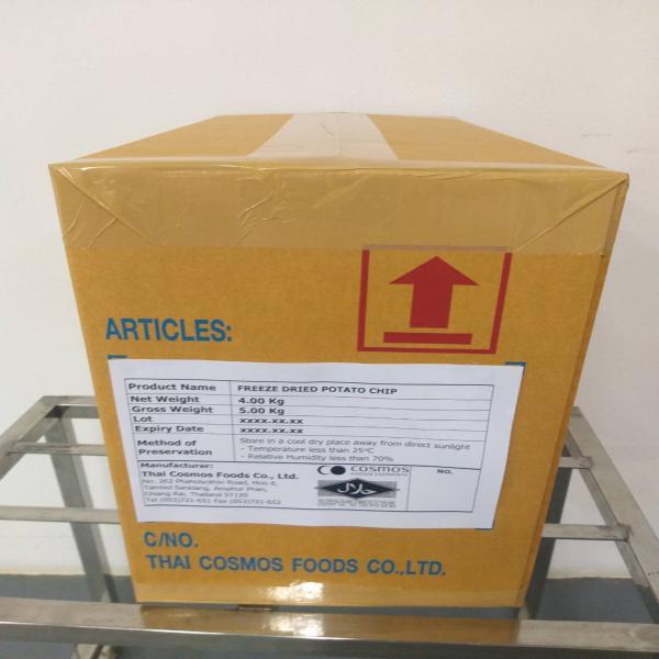 มันฝรั่งชิ้นอบแห้งฟรีซดราย