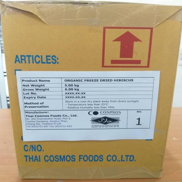 ORGANIC FREEZE DRIED HIBISCUS
