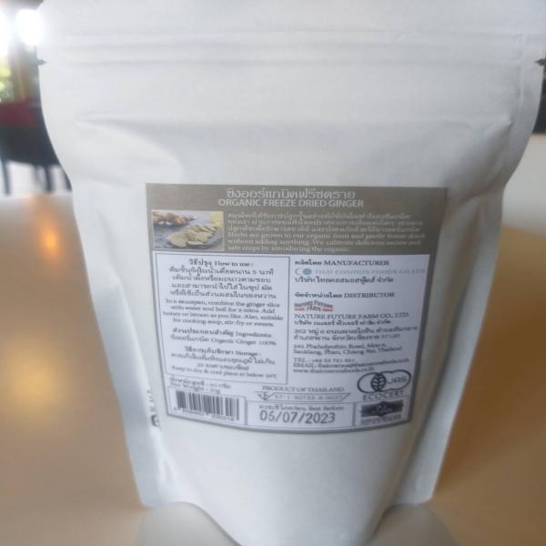 ORGANIC FREEZE DRIED GINGER