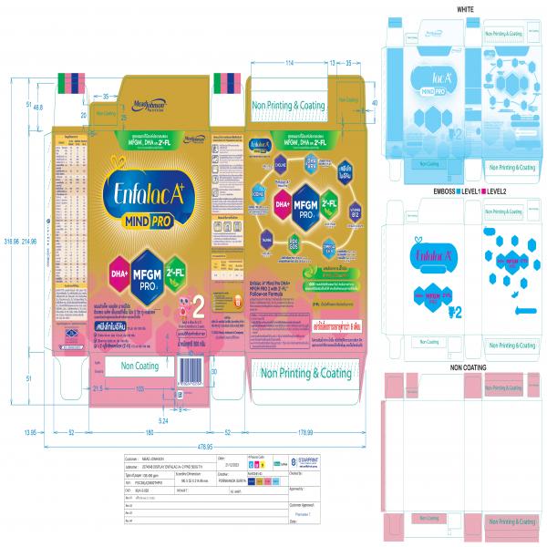 (Enfalac A+  Mind Pro DHA+ MFGM PRO 2 with 2’-FL™) Follow-on Formula
