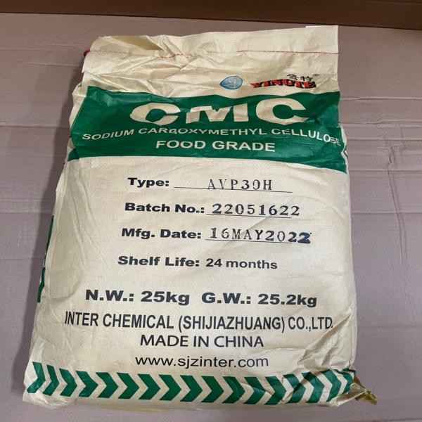 Sodium Carboxymethyl Cellulose (AVP30H)(Food Additive)(YINGTE®)/China