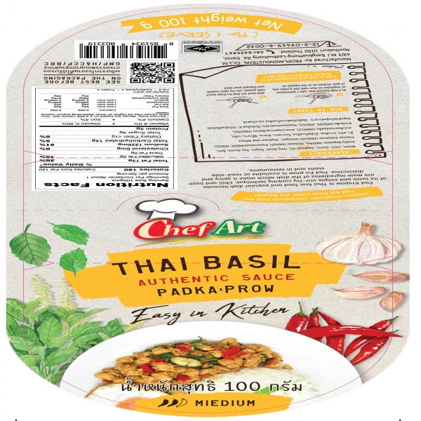 THAI BASIL AUTHENTIC SAUCE PAD KA PROW