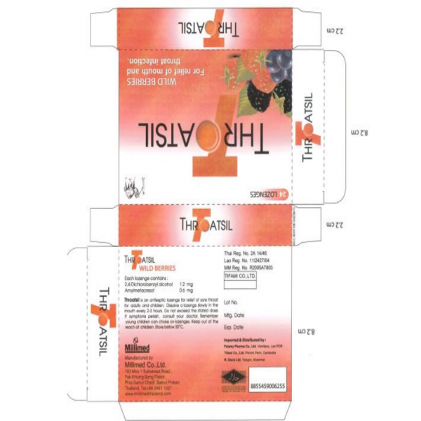 Throatsil Wild Berries