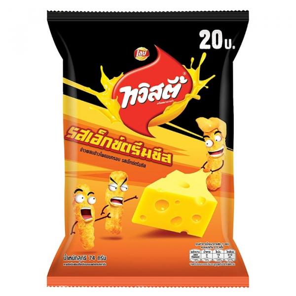 ข้าวผสมข้าวโพดอบกรอบ รสเอ็กซ์ตรีมชีส