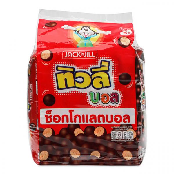 Crackers Ball Coated With Chocolate