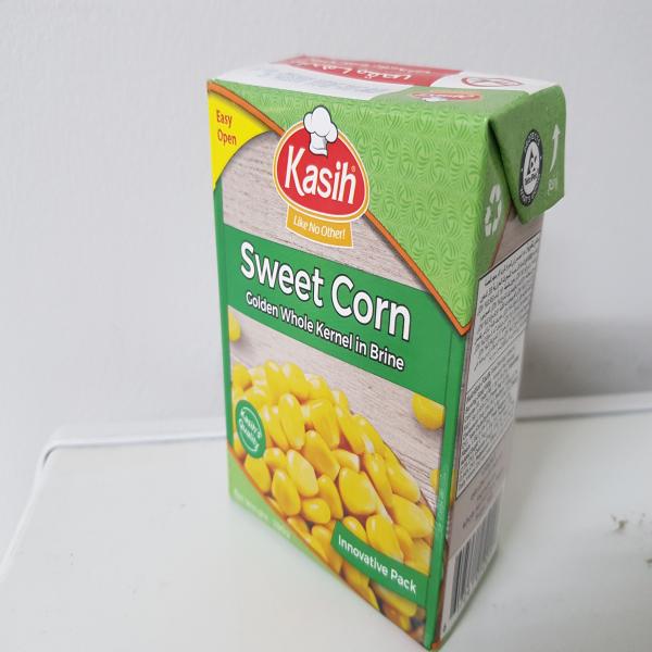 ข้าวโพดหวานชนิดเม็ดในน้ำเกลือ