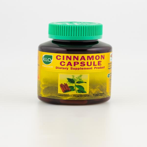 อบเชย แคปซูล (ผลิตภัณฑ์เสริมอาหาร)