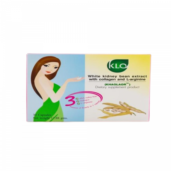 ผลิตภัณฑ์เสริมอาหาร ถั่วขาวสกัดผสมคอลลาเจน และแอลอาร์จินีน  (เครื่องหมายการค้า ขาวละออ)