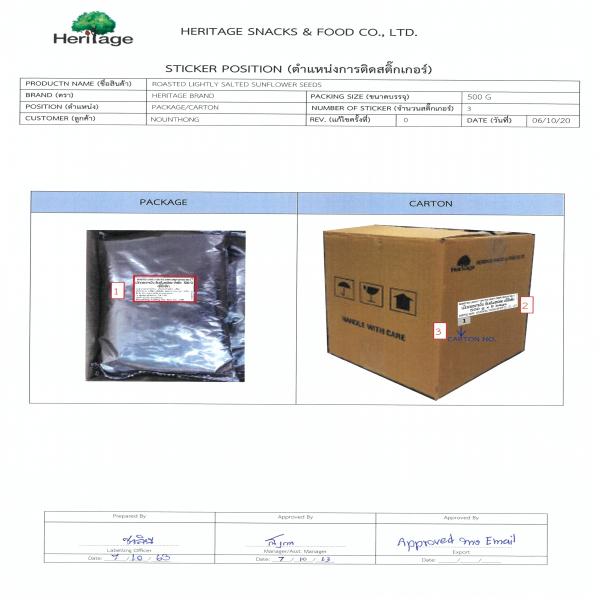 ROASTED LIGHTLY SALTED SUNFLOWER SEEDS