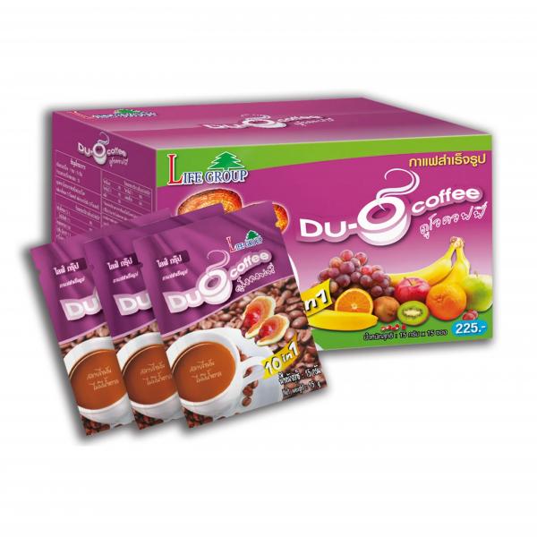 กาแฟปรุงสำเร็จ ผสมสารสกัดจากผักผลไม้และเห็ดหลินจือ