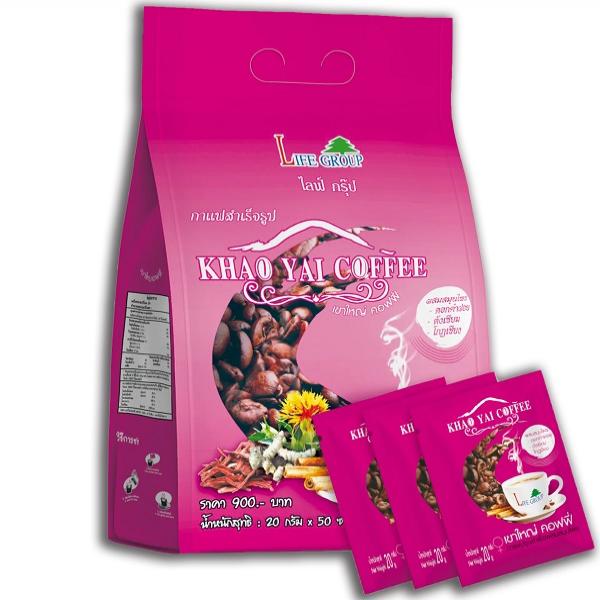 กาแฟปรุงสำเร็จ ผสมโกฏเชียง, ตังเซียม, ดอกคำฝอย