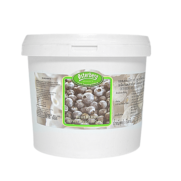 Osterberg 50% Blueberry Fruit Topping & Filling - Orana Vietnam Co., Ltd / Vietnam