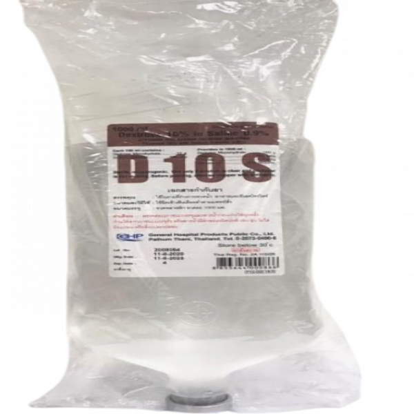 Dextrose 10% in Saline 0.9%
