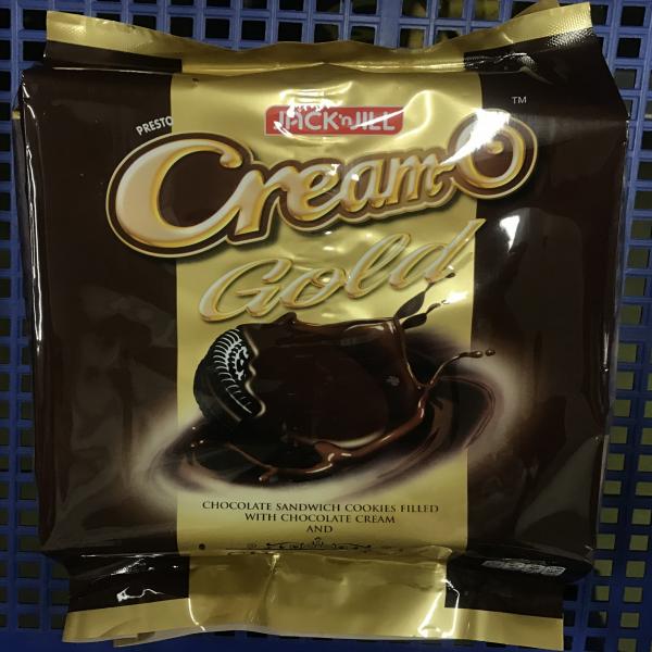 Chocolate sandwich cookies filled with Chocolate cream and Chocolate coated