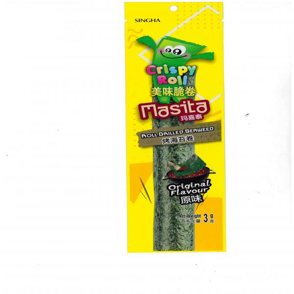สาหร่ายทะเลย่างม้วน รสออริจินัล (3 กรัม) Export