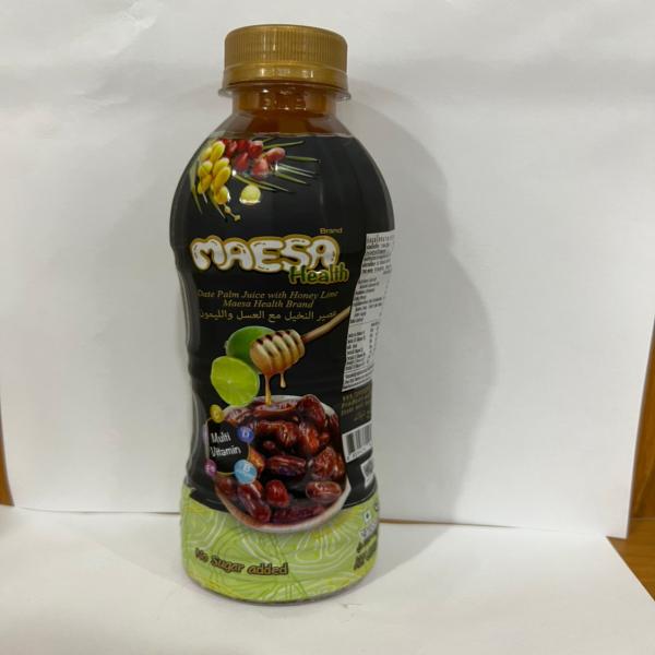 น้ำอินทผลัมผสมน้ำผึ้งมะนาว