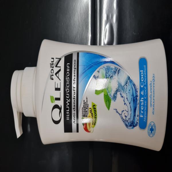 Q'lean Anti Dandruff Shampoo Fresh & Cool  70 ml., 170 ml., 340 ml., 300 ml.(Refill) (Local)