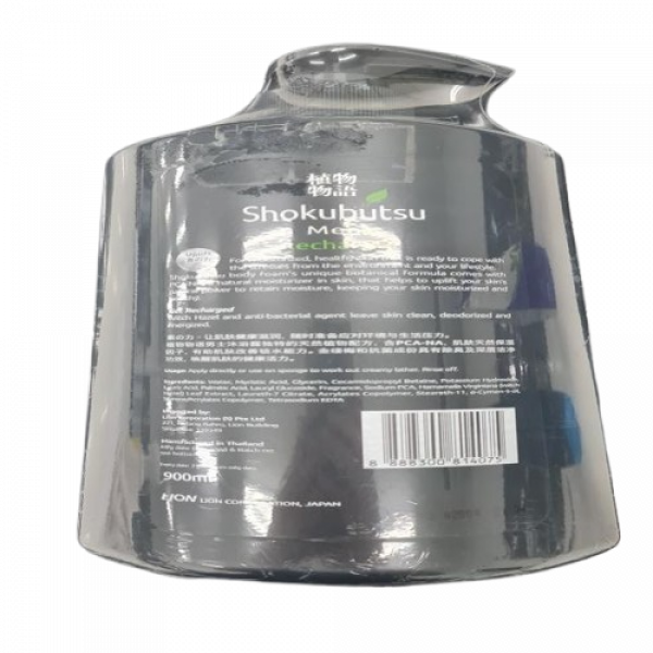 สบู่เหลวอาบน้ำ โชกุบุสซึ เมน (รีชาร์จ) 40 มล., 900 มล., 600 มล. (สิงคโปร์)