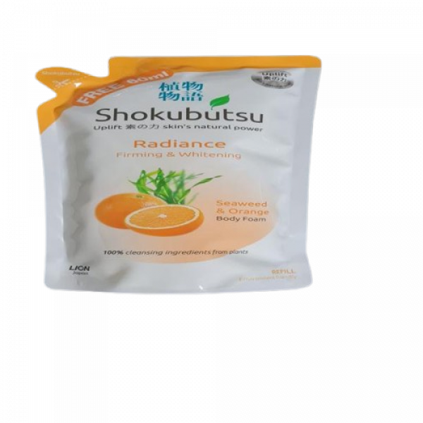 Shokubutsu Radiance Body Foam (Firming & Whitening) 900 ml., 600 ml., 660 ml (SINGAPORE)