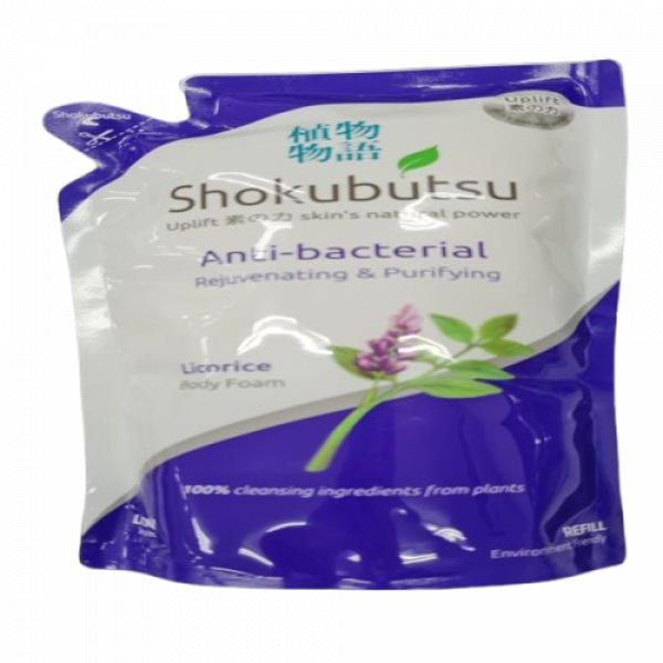 Shokubutsu Anti-Bacterial Body Foam (Rejuvenating & Purifying) 900 ml., 600 ml. (SINGAPORE)