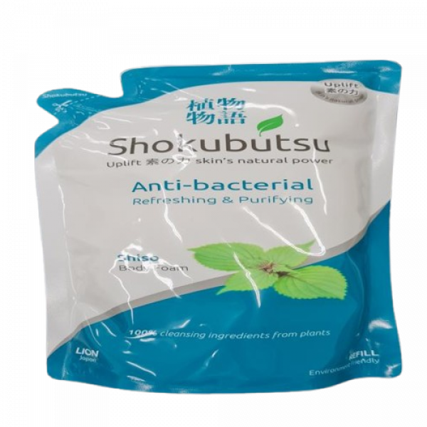 Shokubutsu Anti-Bacterial Body Foam (Refreshing & Purifying) 200 ml., 900 ml., 600 ml (SINGAPORE)