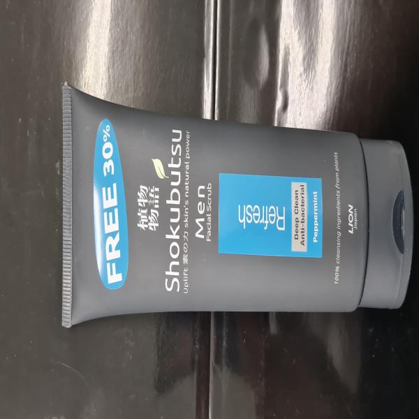โฟมล้างหน้า โชกุบุสซึ เมน (รีเฟรช) 130 กรัม (สิงคโปร์)