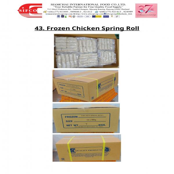 FROZEN CHICKEN SPRING ROLL