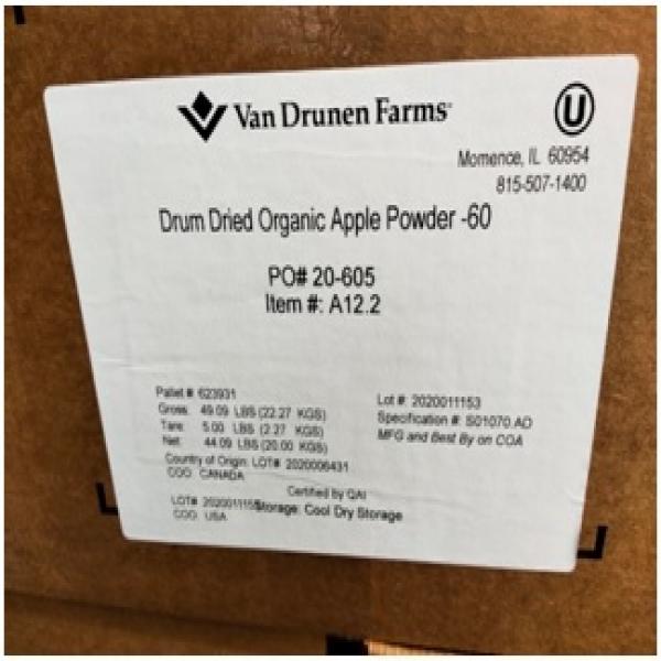 Organic Apple Powder