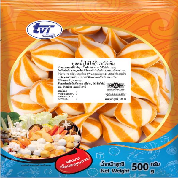 FROZEN FISH BUN WITH FISH ROE AND SALTED EGG