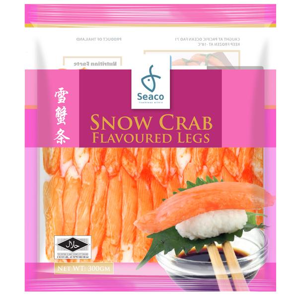 FROZEN SNOW CRAB FLAVOURED LEGS