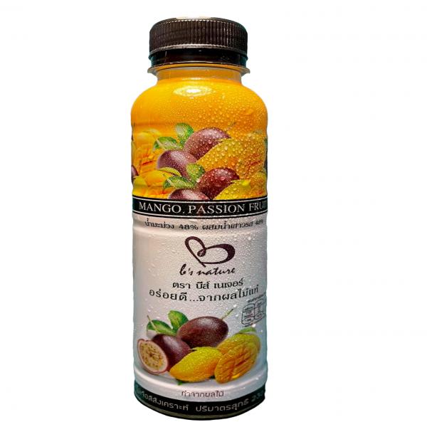 น้ำมะม่วง 48% ผสมน้ำเสาวรส 48%