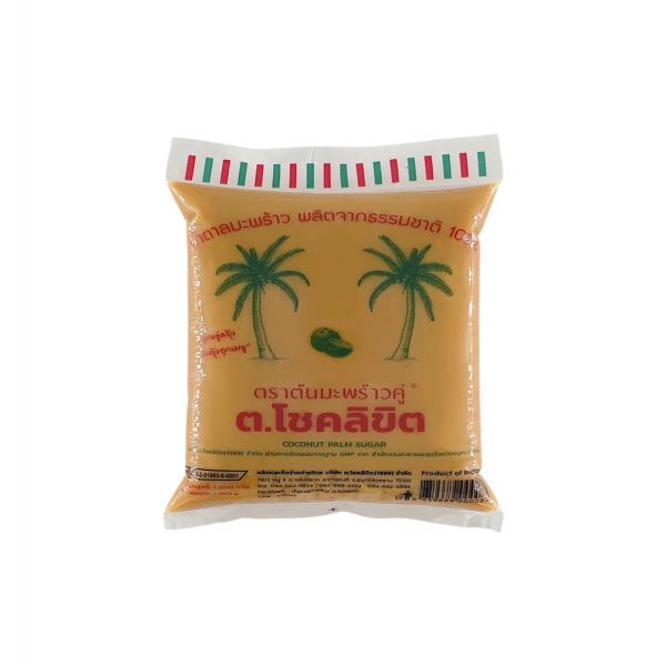 น้ำตาลมะพร้าว ตรามะพร้าวคู่ ต.โชคลิขิต สีลาน ชนิดเหลว 1000 กรัม
