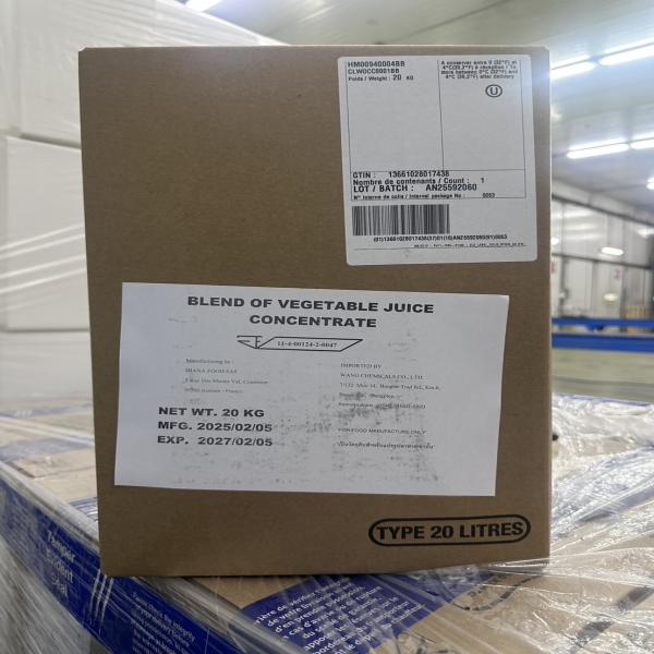 Blend of Vegetable Juice Concentrates HM00940004 / France