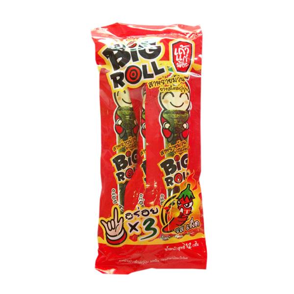 สาหร่ายม้วนย่างสไตล์ญี่ปุ่น  รสเผ็ด