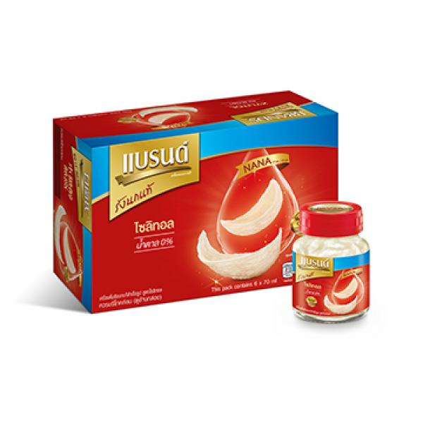 เครื่องดื่มรังนกแท้สำเร็จรูป สูตรไซลิทอล ไม่มีน้ำตาล