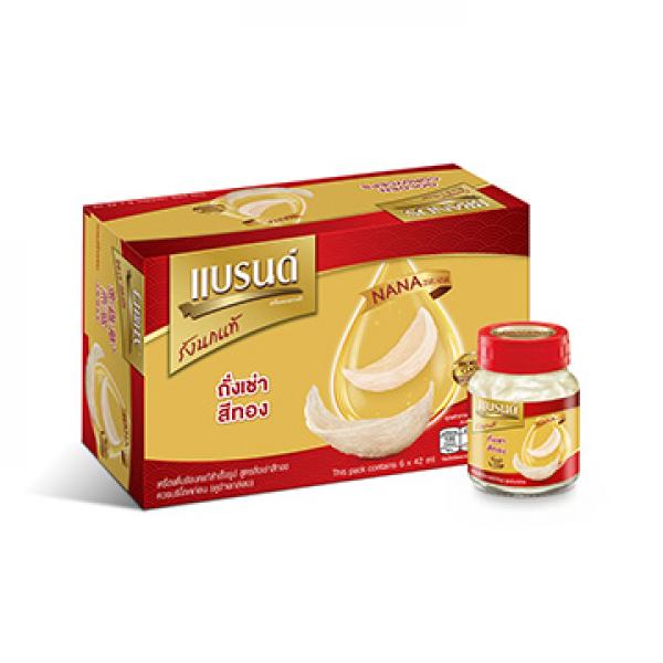 เครื่องดื่มรังนกแท้สำเร็จรูปผสมถั่งเช่าสีทอง