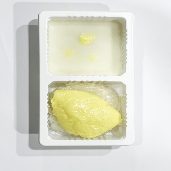 Frozen Durian Sticky Rice with Coconut Milk