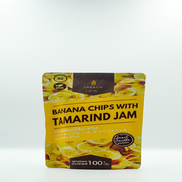 กล้วยสอดไส้มะขามกวน