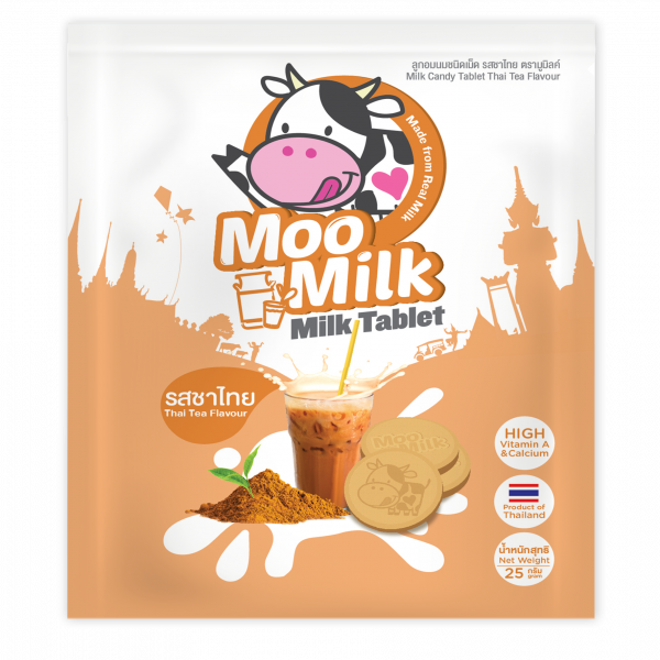 Milk Candy Tablet Thai Tea Flavour