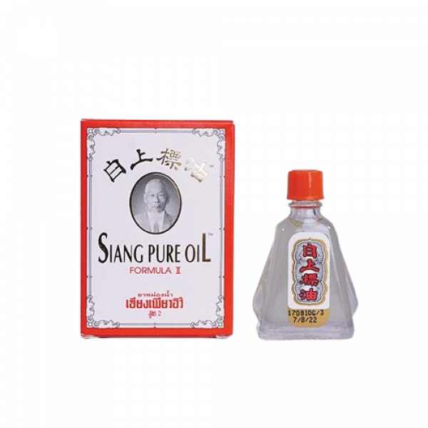 ยาหม่องน้ำเซียงเพียวอิ๊วสูตร 2 (ขนาด 3 ซีซี, 7 ซีซี 25 ซีซี และ 40 ซีซี )